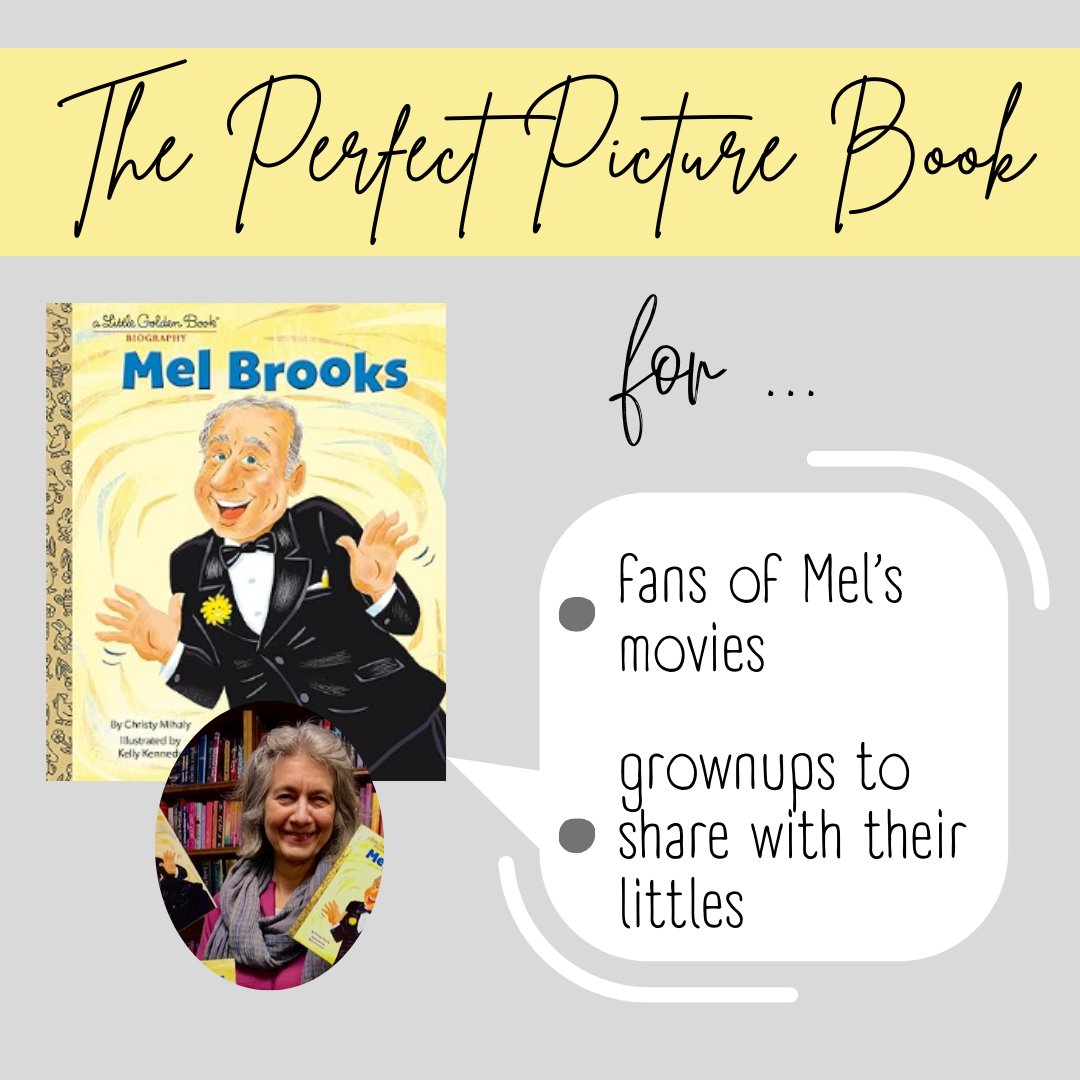 Author Christy Mihaly shares what their picture book is perfect for.

#littlegoldenbook #biography #picturebook