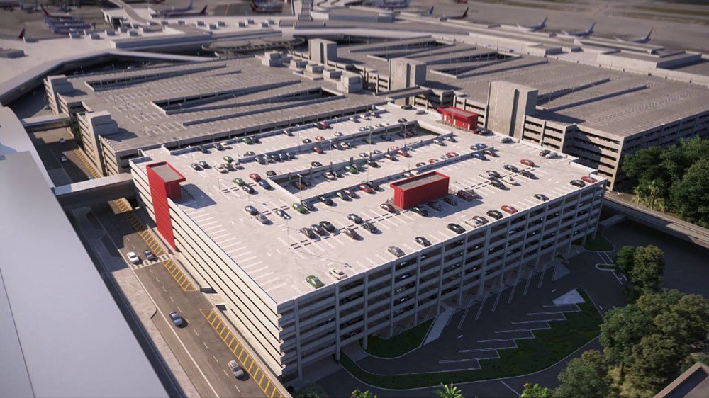 MIA started construction of its new 2,240-space parking garage today. Arrivals level has been reduced to 3 lanes through Nov 2024 Construction of the garage is slated to be completed in summer 2026