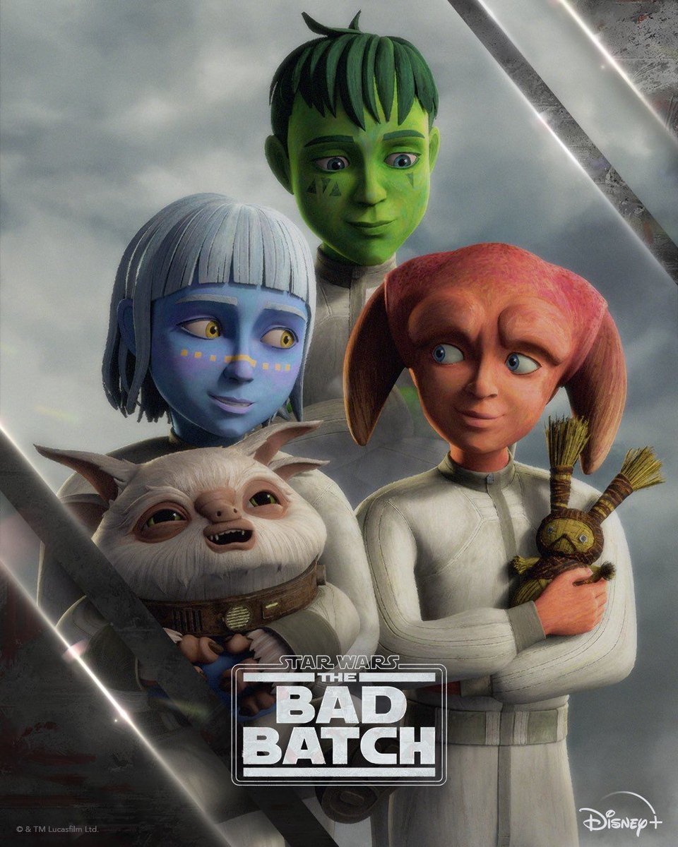 New #TheBadBatch character poster revealed for Jax, Sami, Bayrn and Eva!