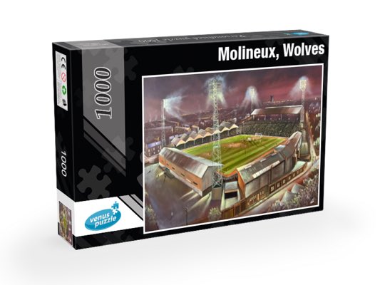 Completed Today - Molineux, Wolves -  original has sold - for your sporting memories follow the link 
stadiumportraits.com/wolverhampton-…  to get your original art, canvas prints, prints and jigsaws - Pls RT and give me a follow #wolverhamptonwanderersfc #wwfc @Wolves @TheWolvesShirt