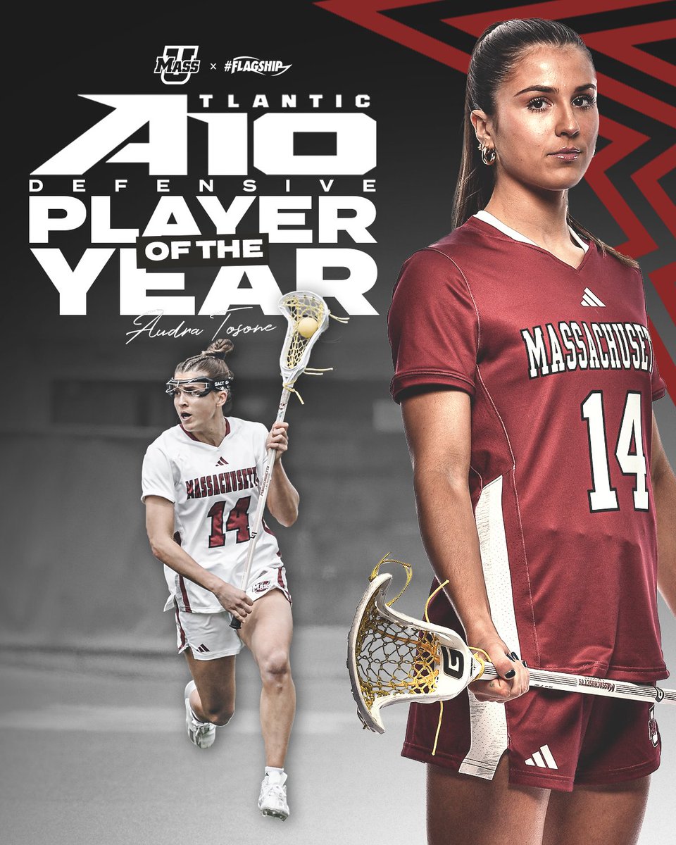 The two-time #A10WLAX Defender of the Year! 🏆

Audra led a defense that ranked among the top-25 nationally in scoring defense and became the 2nd player in program history to pass 100 caused turnovers in a career!

🔗 bit.ly/3xXd5UC

#Flagship 🚩