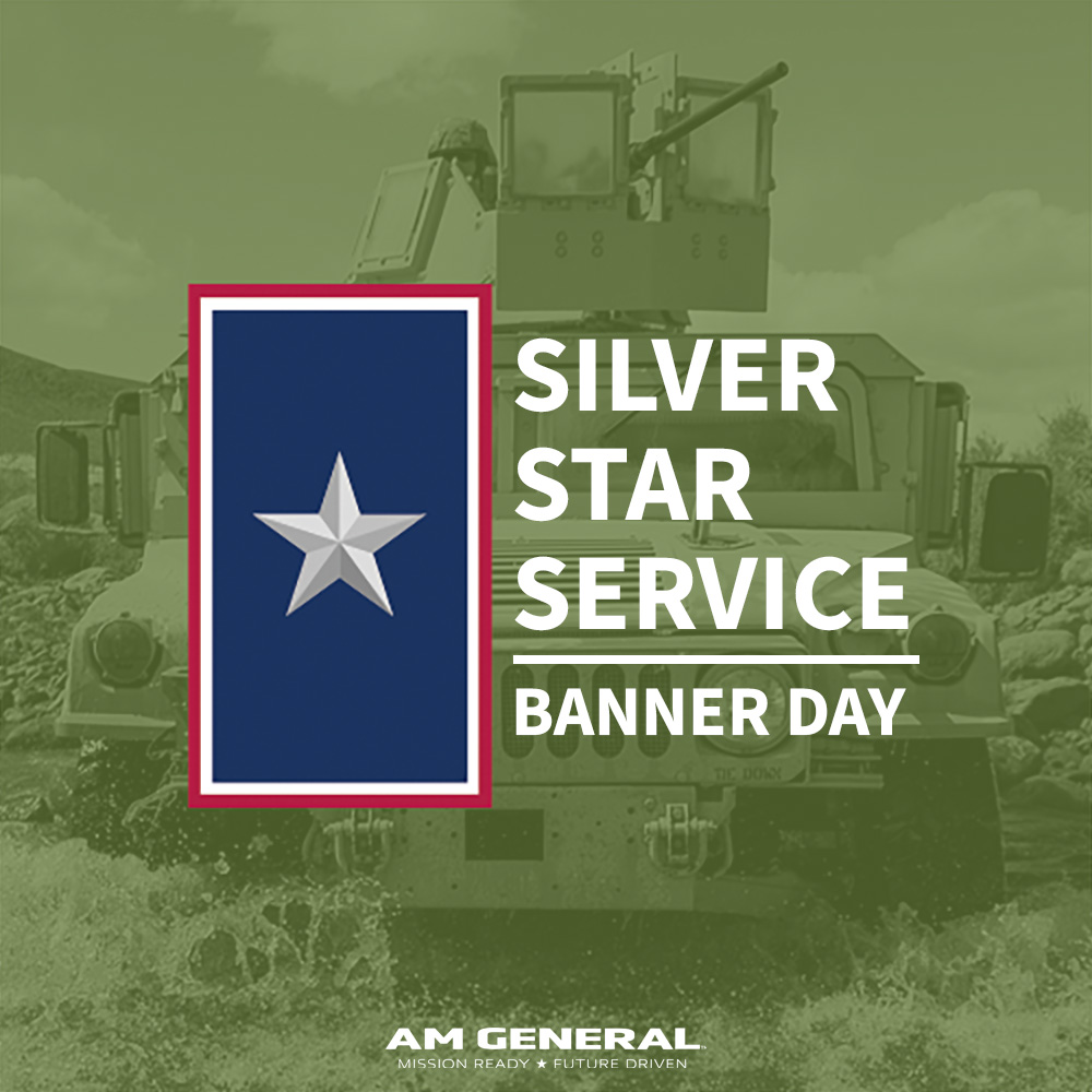 Today is Silver Star Service Banner Day -- a reminder of the importance of honoring our military heroes and their valor in service. Join us in recognizing those who've been wounded or have grown ill while in the line of duty.

#Heroes #SilverStarServiceBannerDay