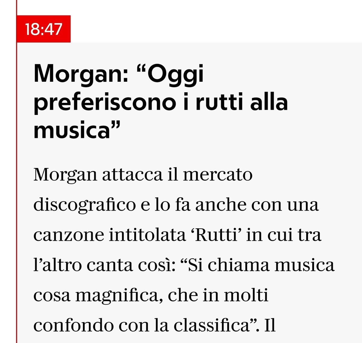 Finalmente recuperato #Morgan al #Concertone del #PrimoMaggio2024. La sua cover di Rutti degli Slowdive è commovente