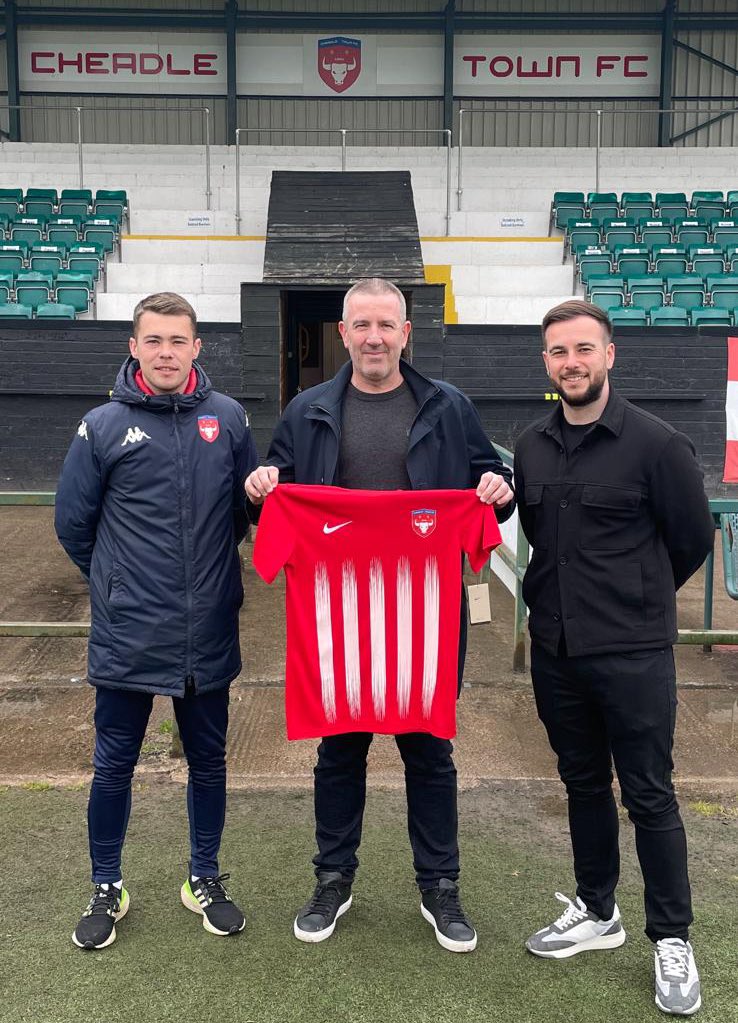 The men in charge at Park Road next season: Women’s Manager: Dylan Wimbury Chairman: Steve Taylor Men’s Manager: Jake Davies #WeAreCheadle #nwcfl