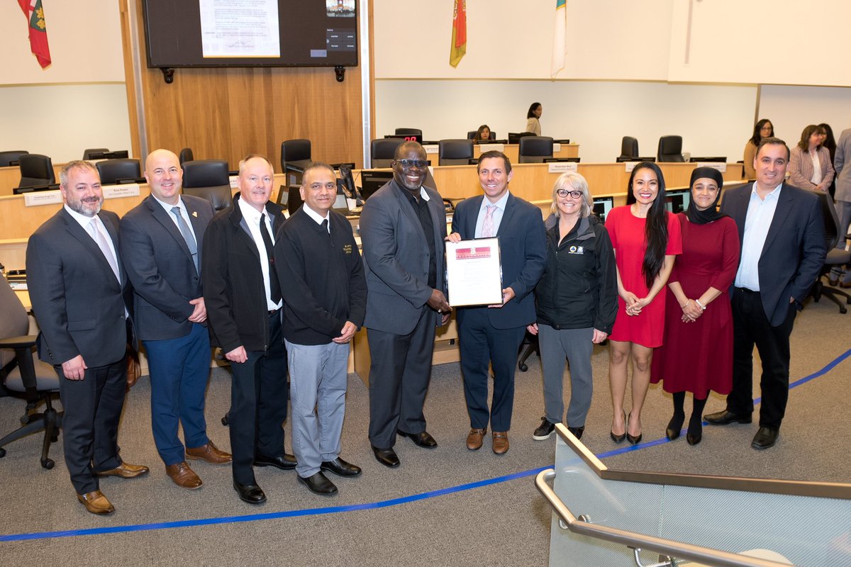 Mayor @PatrickBrown and Councillors proclaimed May 5 to May 11 Emergency Preparedness Week alongside members of the Brampton Emergency Management Office (BEMO). Emergency Preparedness Week serves as a reminder that being prepared can make a world of difference in times of…