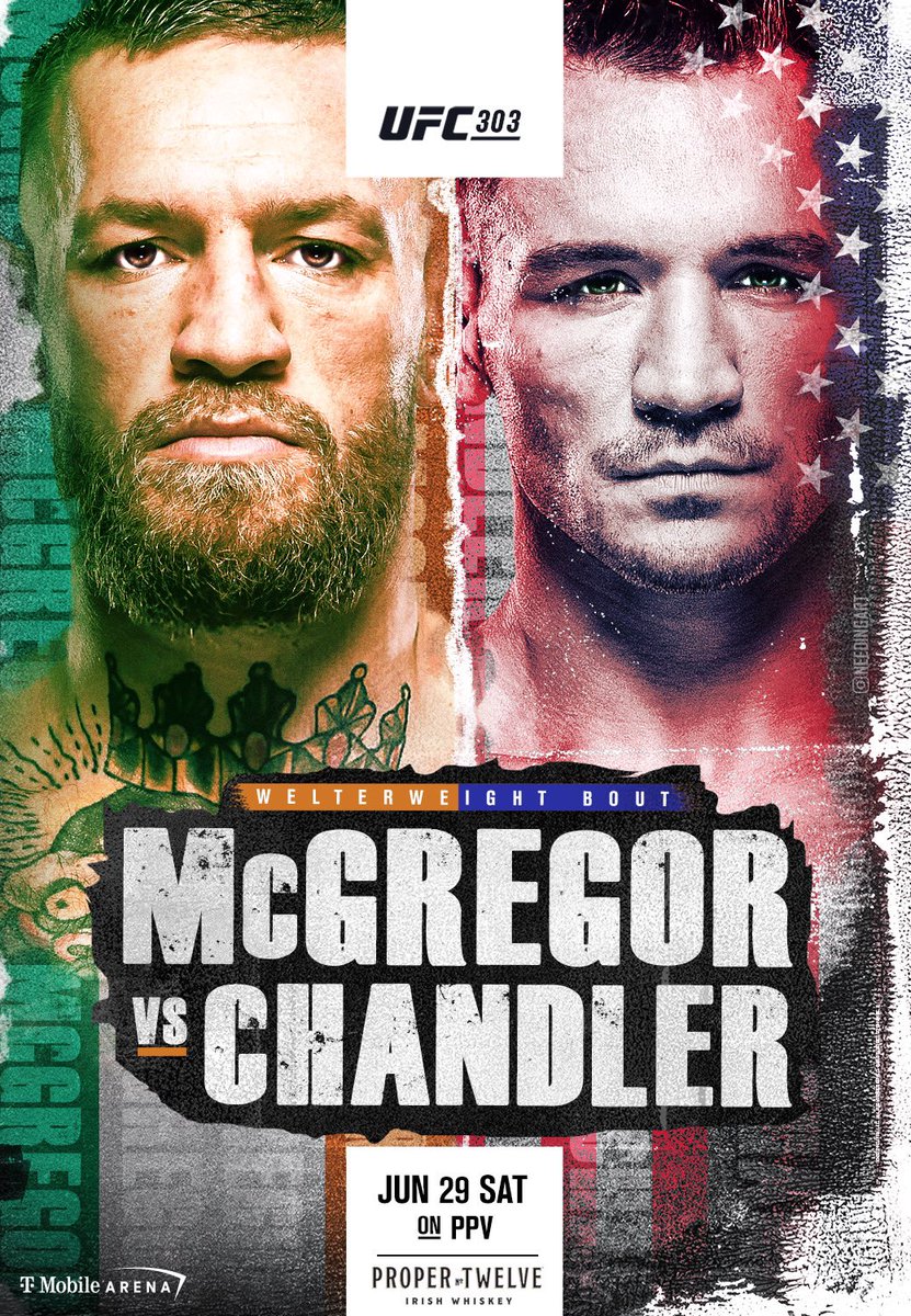 HE’S BACK! UFC 303 is gonna be a MOVIE! @TheNotoriousMMA returns after 3 years to face @MikeChandlerMMA live from Las Vegas on Saturday, June 29th! Does Conor get it done or does Chandler spoil the fun?! 🇮🇪🇺🇸