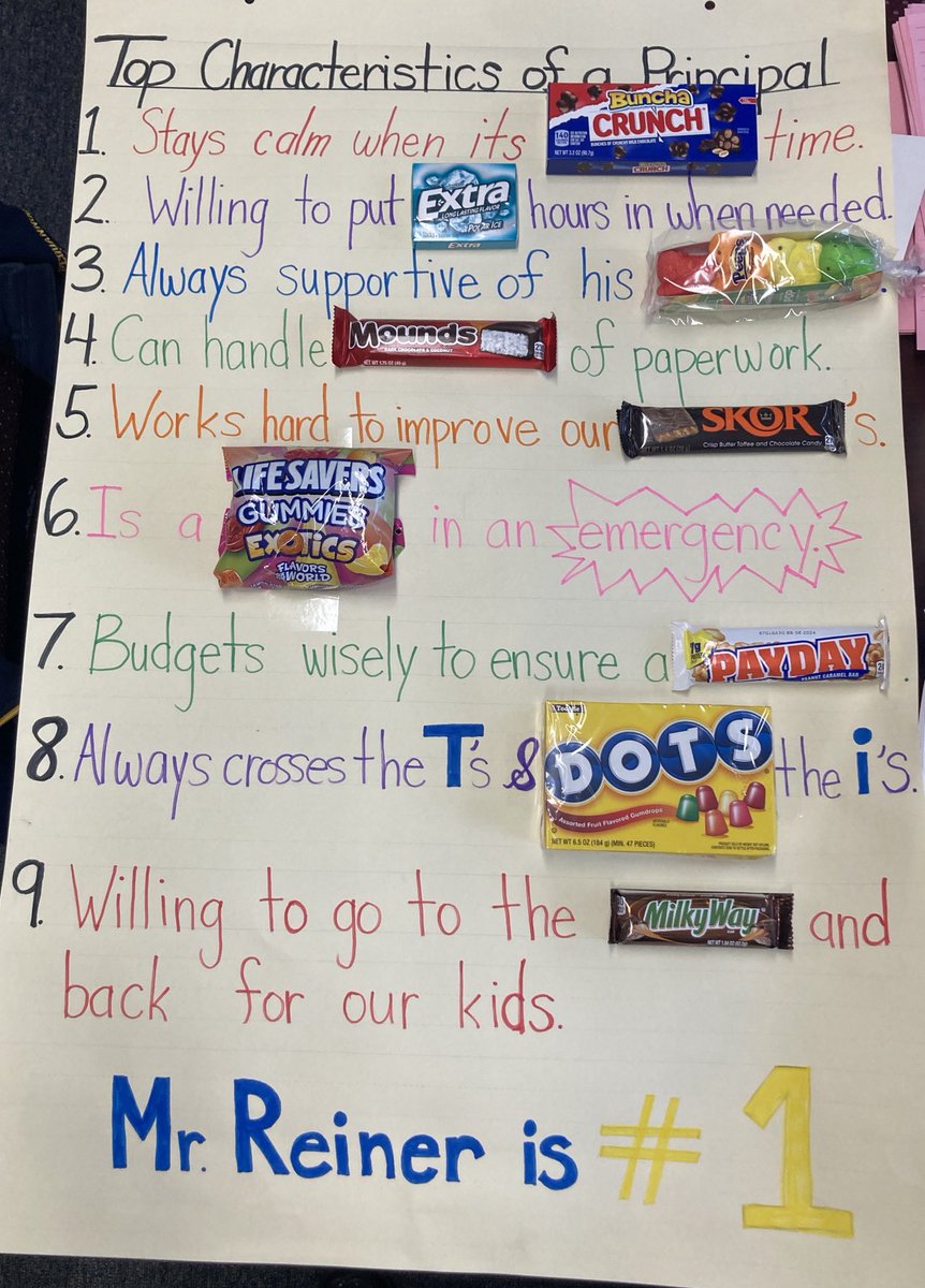 How cool is this?! So cool!!! Thank you to the SJG Staff, Students, and Community for recognizing me on National Principals Day!