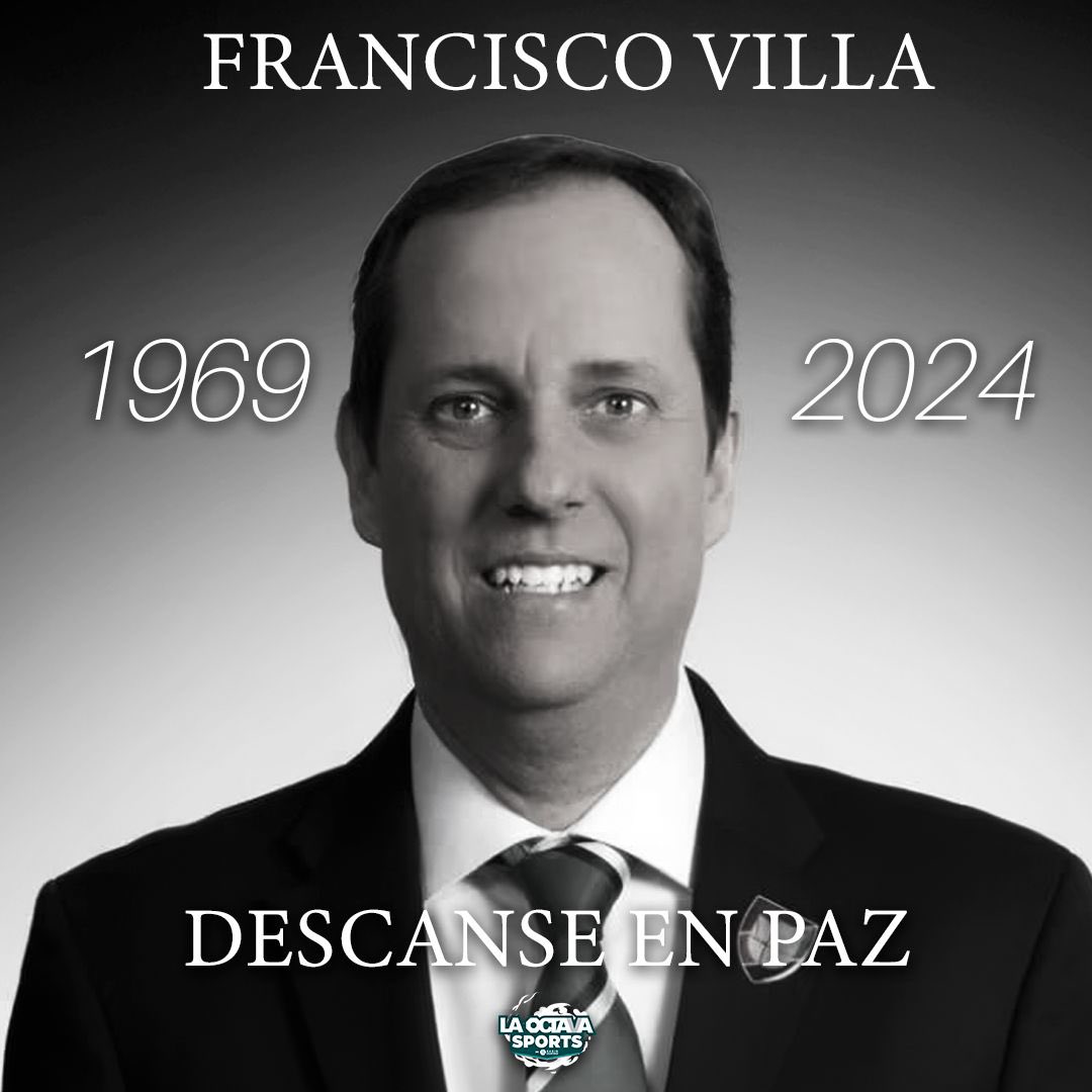 DESCANSE EN PAZ 🕊️ 

Se confirmó el fallecimiento de Paco Villa, leyenda de la crónica deportiva de nuestro país 🎙️🇲🇽 

Mucha resignación para sus familiares y amigos. El fútbol está de luto 🙏🏽

#TeDaMásEmociones #PacoVilla