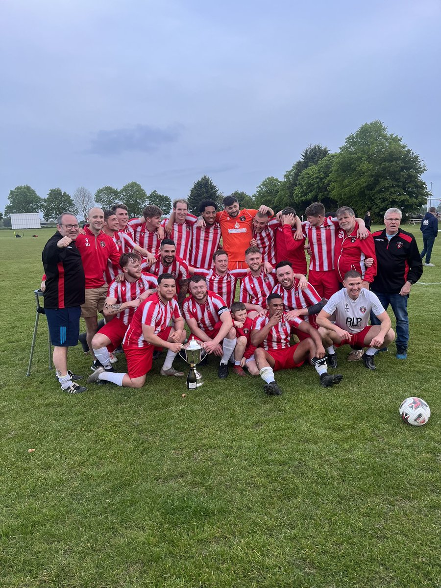 CaldecoteAfc's tweet image. One fucking word #champions