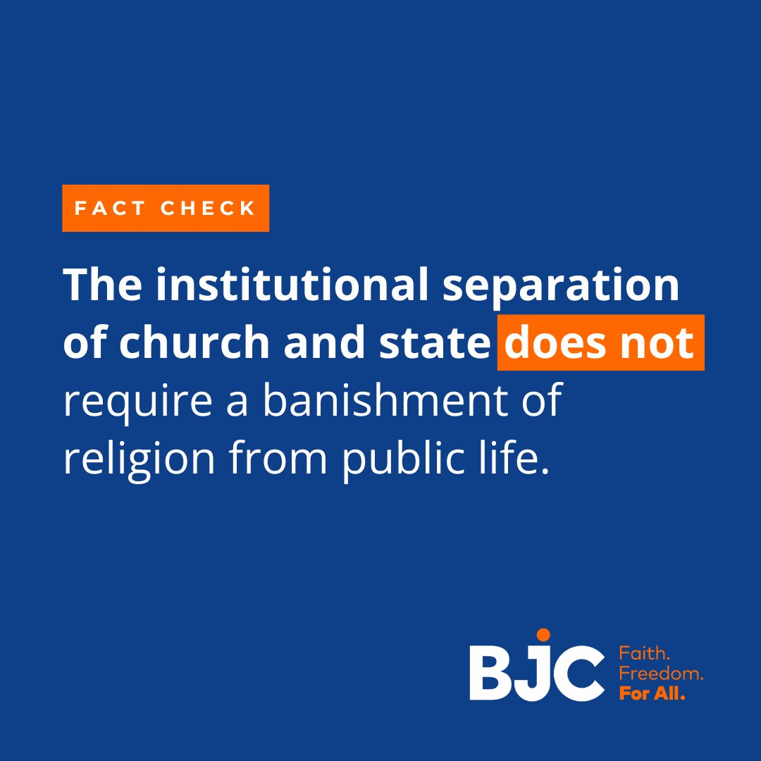 Churches and other places of worship have a role to play in safeguarding democracy. Holly Hollman addresses how faith communities can contribute to ensuring free and fair elections in the latest edition of Report from the Capital: bjconline.org/faithful-invol…