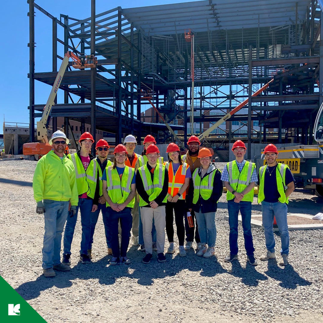 LeChase Superintendent Charlie Spencer recently took @RITtigers students in the school's chapter of the American Society of Civil Engineers on a site tour of the new Music Performance Theater project! #lechase #buildingpartnerships #rochester #constructionmanagement