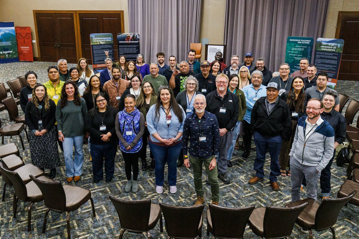 We closed with a commitment to continue sharing, connecting, and supporting Guardianship on both sides of the US/Canada border! Thanks again to the Lummi Nation for hosting us in their beautiful territory. @niatero