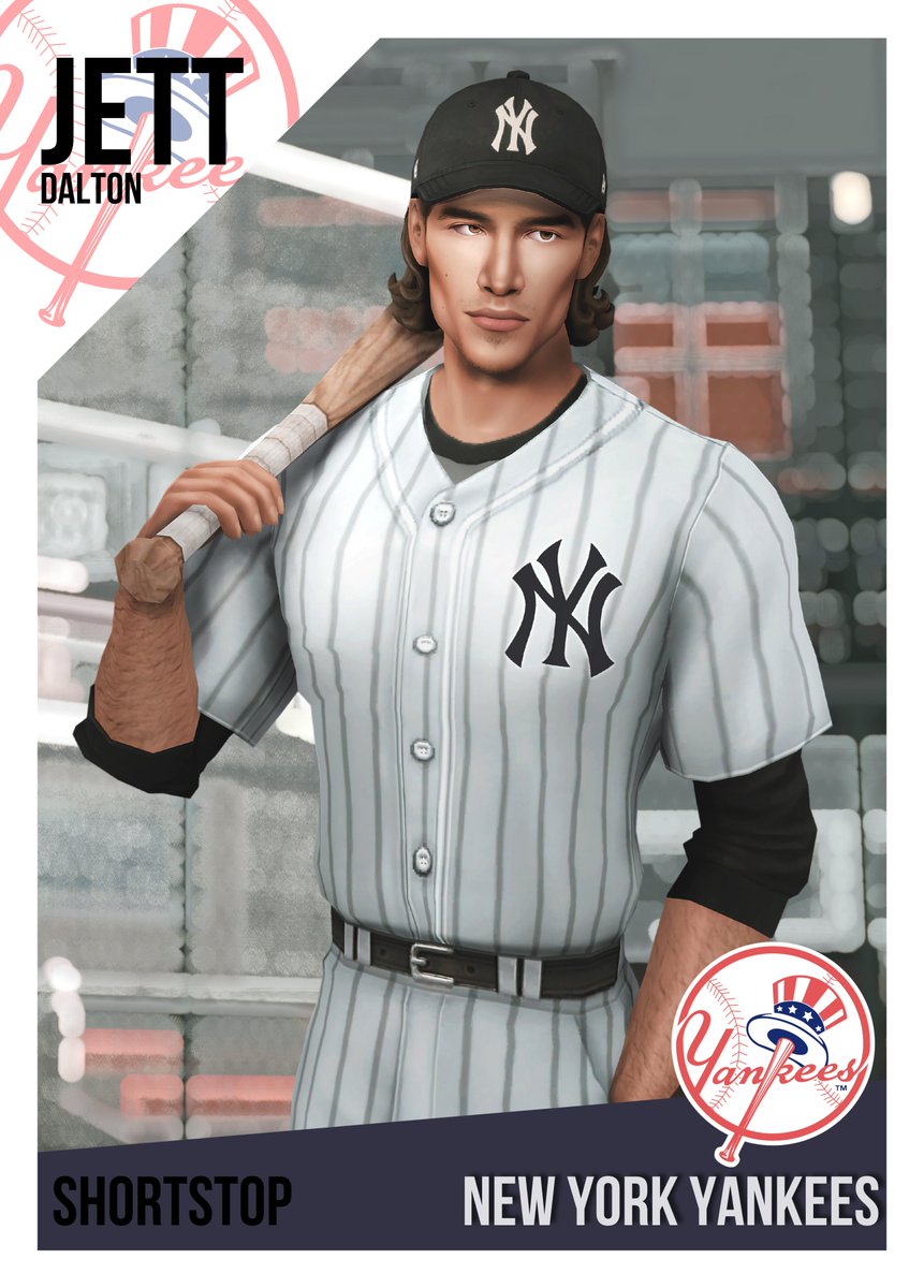 Jett Dalton, New York Yankees Shortstop ⚾

#TheSims4 #ShowUsYourSims