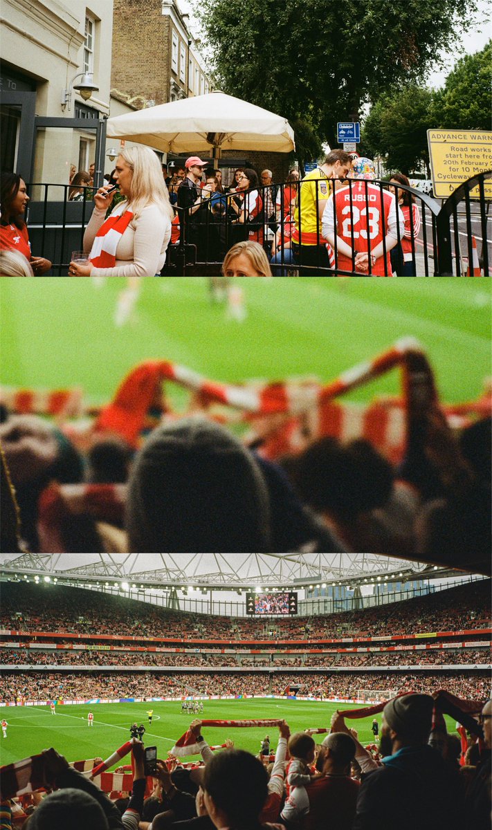 a year since arsenal women first sold out the emirates… basically a housewarming for the home it’s become (open up!) 🎞️ kodak gold/ultramax 📸 olympus mju