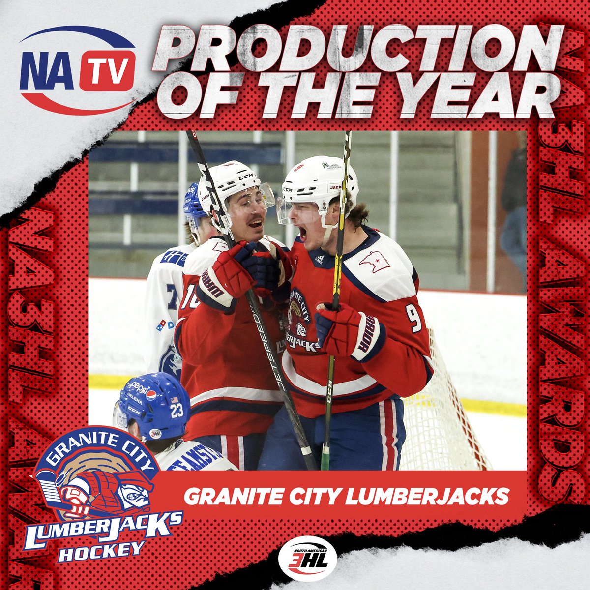 2023-2024 #NA3HL NA TV Production of the Year: Granite City Lumberjacks