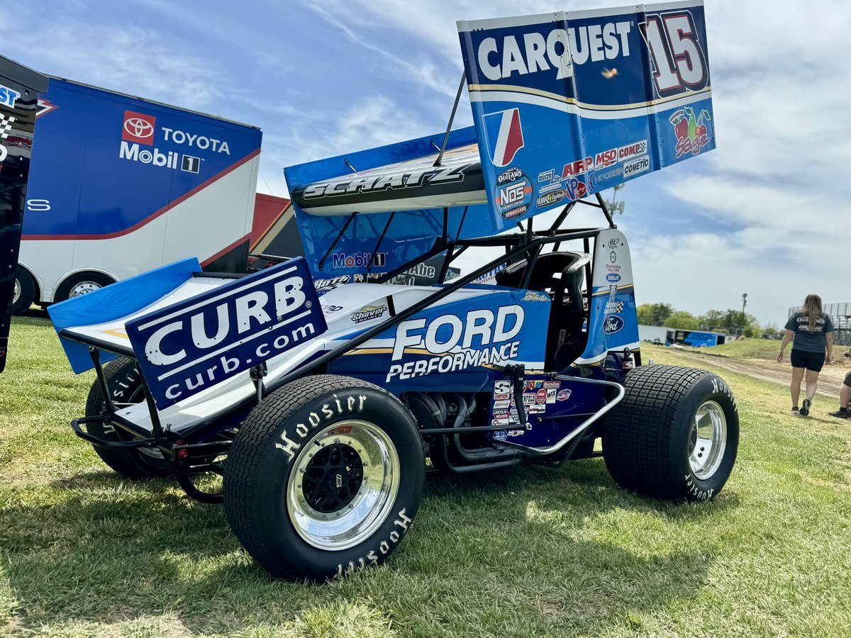 .@DonnySchatz’s last 3 #WoOSprint starts at @JaxSpeedway have resulted in these charges:

16th ➡️ 4th (2016)
17th ➡️ 4th (2019)
8th ➡️ 🥈(2021)

Tonight, the @TonyStewart_Rcg/@Carquest driver hopes to start closer toward the front and pick up his first Jacksonville win!
