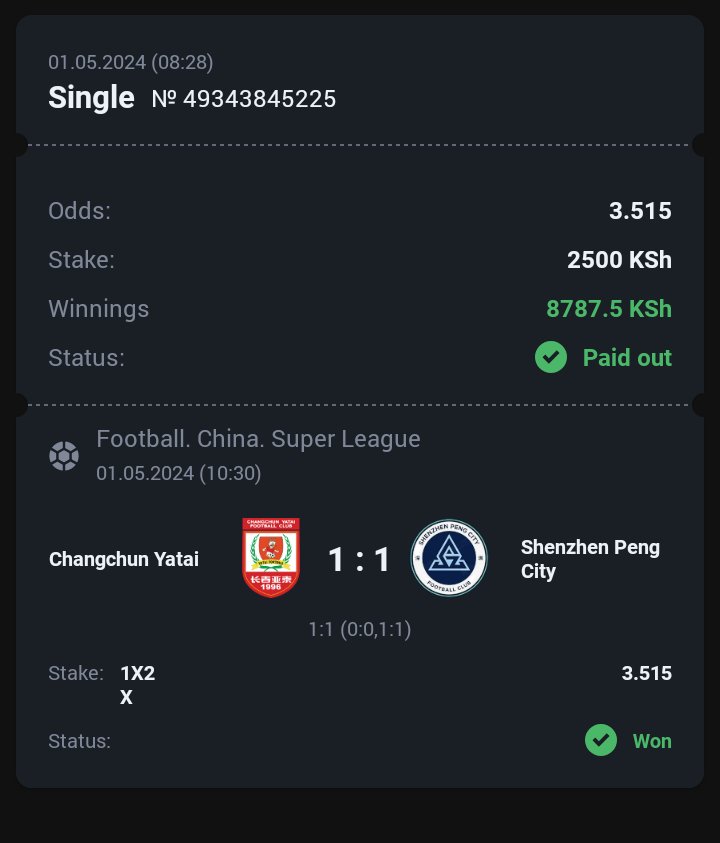 Today we've landed some good wins on our Draw bets. 
Get instant pay outs only on the #1 Bookie #Megapari

𝖱𝖾𝗀𝗂𝗌𝗍𝖾𝗋 ➦ #Megapari
 𝗅𝗂𝗇𝗄 ☞ baha.moneyanywhere.xyz
Promo Code ☞ BAHA