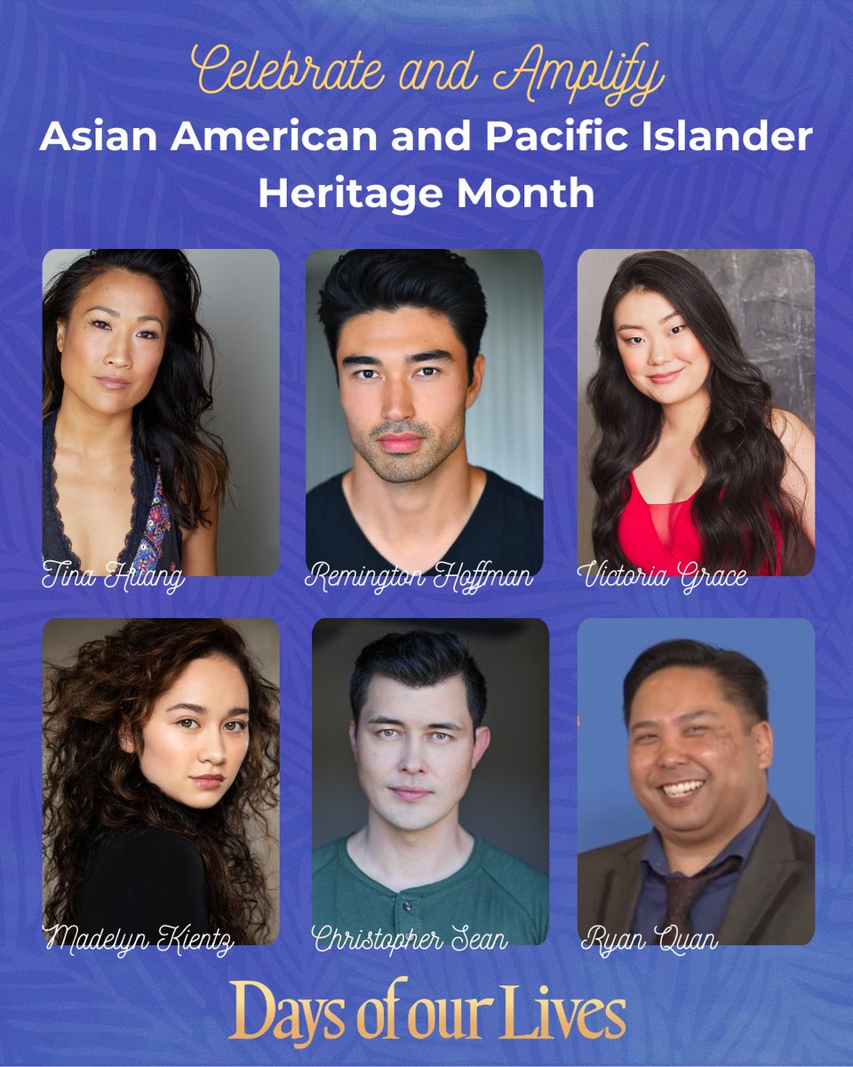 Join us in amplifying AAPI voices and stories this month and beyond. By celebrating diversity and promoting inclusivity, we can create
 a more equitable and harmonious society for all. #DOOL #days #daysofourlives #AAPI #AAPIMonth