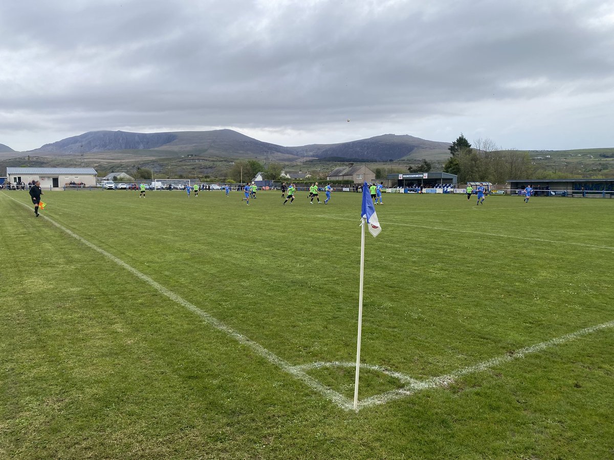 Game 122 of 23/24
Ground 340
Another beautiful Welsh ground at @NantlleValeFC in the @ArdalNorthern league. Sure I can see snowdon in the distance! #groundhop #groundhopping