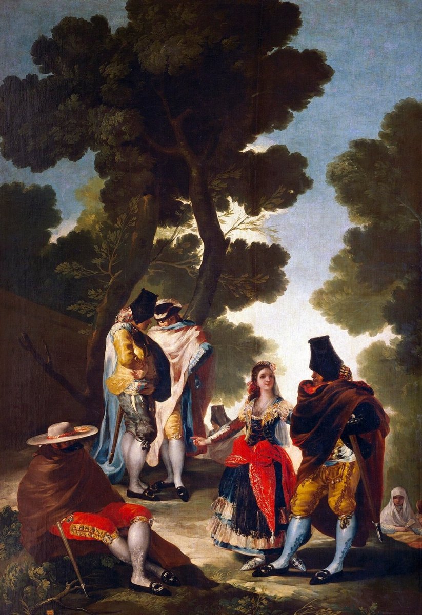 'El paseo de Andalucía' es un óleo sobre lienzo creado por Francisco de Goya en el año 1777.