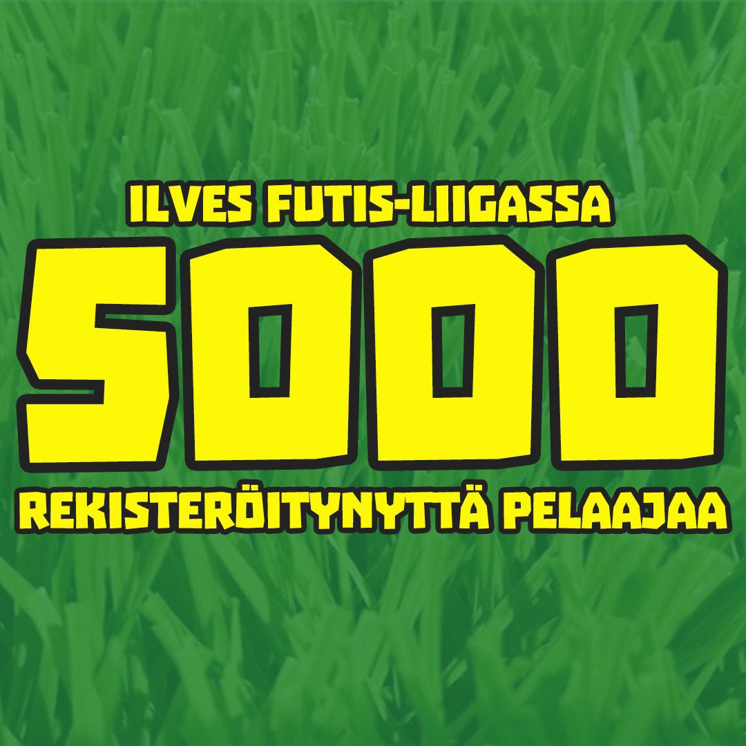 Huh huh Ilves Futis-Liigassa jo yli 5000 rekisteröitynyttä pelaajaa 💚💛
#Ilves #Ilvesfutisliiga #Tampere