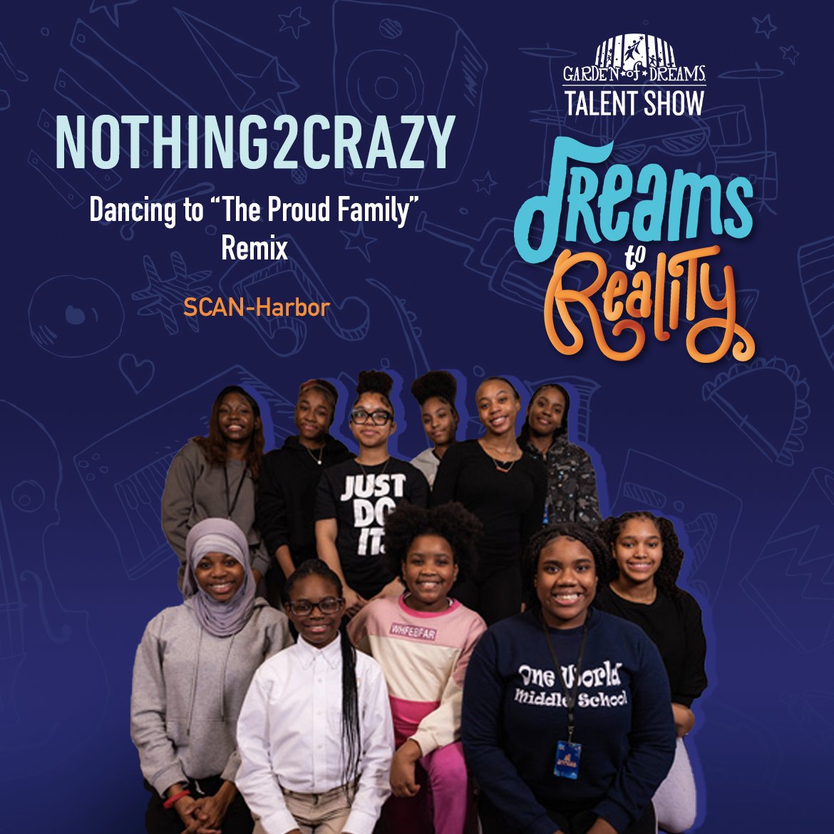 Our final performer spotlight is on Nothing2Crazy, one of our incredible ensemble acts that includes dancers of all ages! Can't wait to see you all tomorrow at @RadioCity for #GDFTalentShow2024 #DreamsToReality 💫