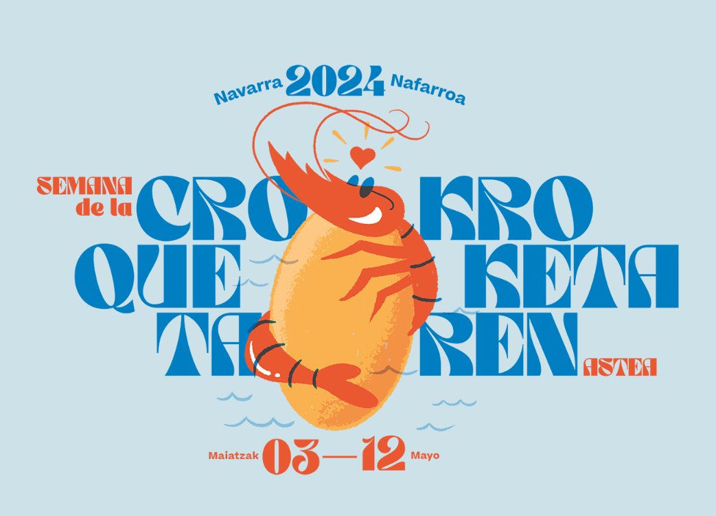 Desde el  viernes, 3 y hasta el 12 de mayo,  celebramos la VII edición de la Semana de la Croqueta
Más de 90 establecimientos participantes con una impresionante variedad de propuestas
Un evento que dinamiza la actividad hostelera y las calles del Centro Histórico y la ciudad.