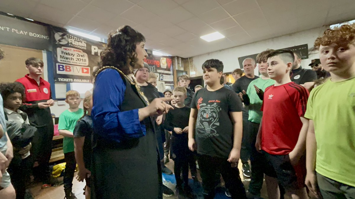 Just had an inspiring visit to #Collyhurst &amp; #Moston Boxing Club! 

Their dedication to providing a safe space and opportunities for young people is truly commendable. From expanding sessions for young people to community outreach, they're making a real impact. #Boxing 🥊