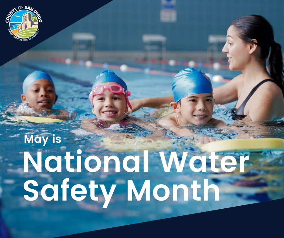 Join us in observing National Water Safety Month by ensuring your pool is equipped with safety equipment, such as life rings and drain covers.  #watersafetymonth