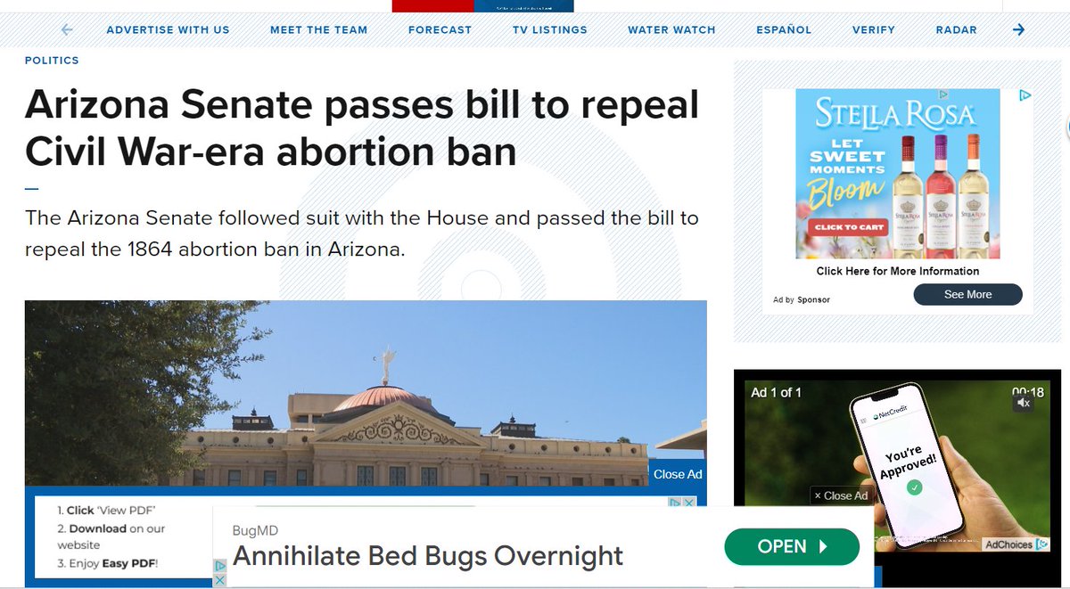 Guess these #Republicans in the #AZSenate didn't find this bill to be good for their Nov. reelection bids....#ArizonaAbortionBill