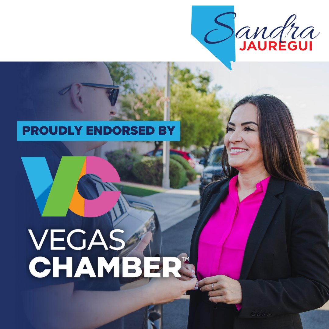I am thrilled to be endorsed by @lvchamber and have their support for my reelection #NVLEG