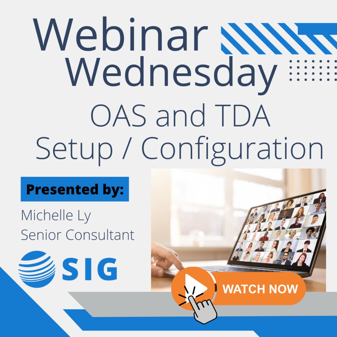 Today's  #WebinarWednesday on #OracleAdvancedSecurity and #TransparentDataEncryption.  Watch now ✨🌐✨ow.ly/OUoA50Ru6mE

#higheredtechnologyconsultants
#technologyconsultants
#OAS
#TDA