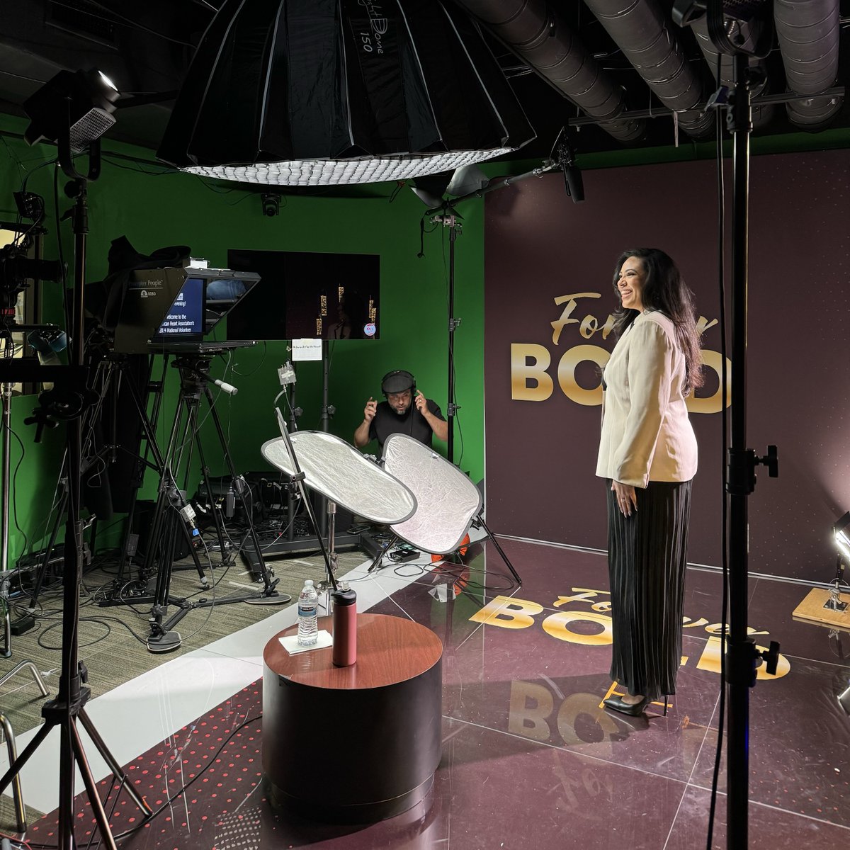 Behind the scenes of the 2024 Forever Bold National Volunteer Awards, with our incredible host, @KristinDiazTv! We’ll be coming to you LIVE on YouTube tomorrow, Thursday, May 2 from 6-8 p.m. CST. We can’t wait to see you there: spr.ly/6014jJpg6 #AwardswithHeart