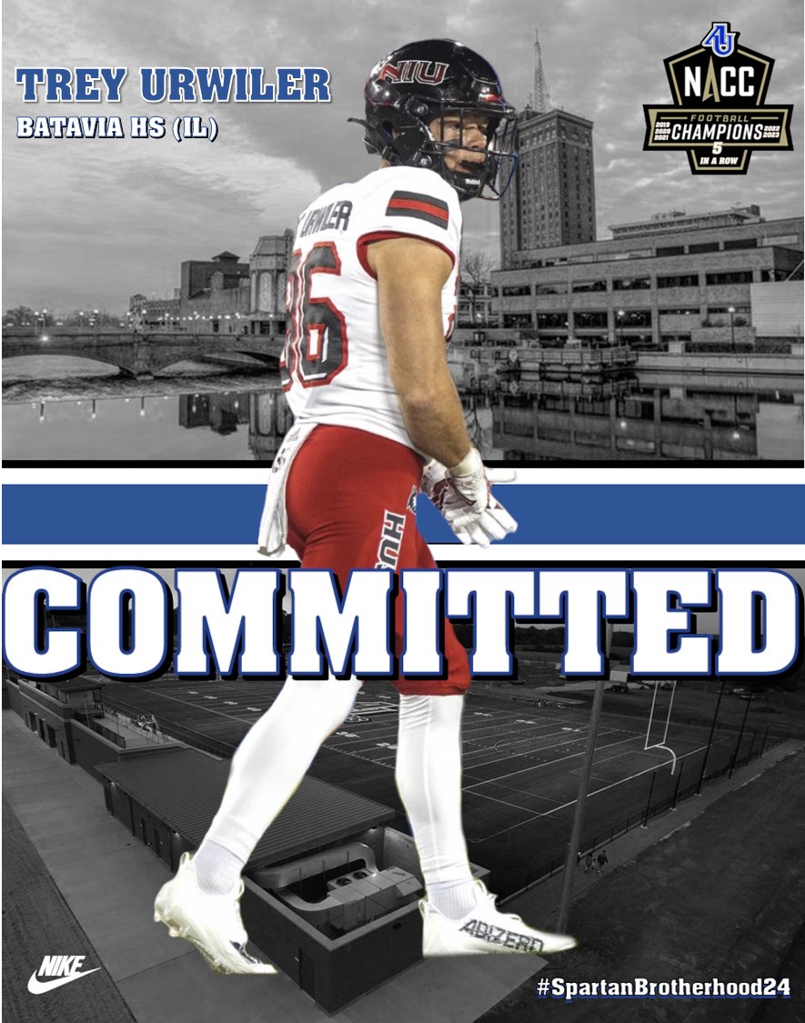 Spartan Fans, we are excited to welcome @iam_treyurwiler from Batavia HS to the Aurora Football Family. #WeAreOneAU #SpartanBrotherhood24