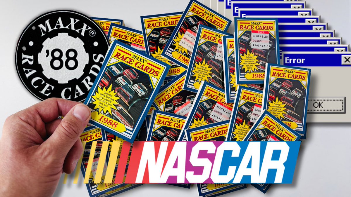 1988 MAXX Joy: Discovering a NEW 3rd Version Of 1988 MAXX NASCAR Cards and I Caught It All On “Tape” 
youtu.be/jYIAGYHDjQ8?si… #nascarcards #racingcards #1988maxx #maxx #racecards #1988maxxjoy #discovery