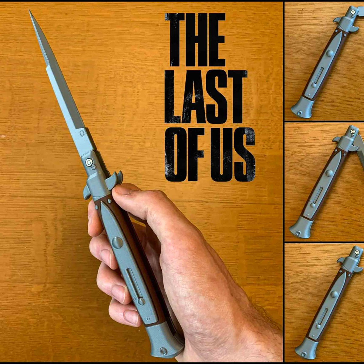 Ellie's Switchblade on Sale
---
Check out: 2fast2see.co/products/last-…
---
#thelastofus #naughtydog #ellie #elliewilliams #thelastofus2 #thelastofuspart2 #joel #joelmiller #tlou #tlou2 #thelastofusellie #tlouellie #switchblade #knife