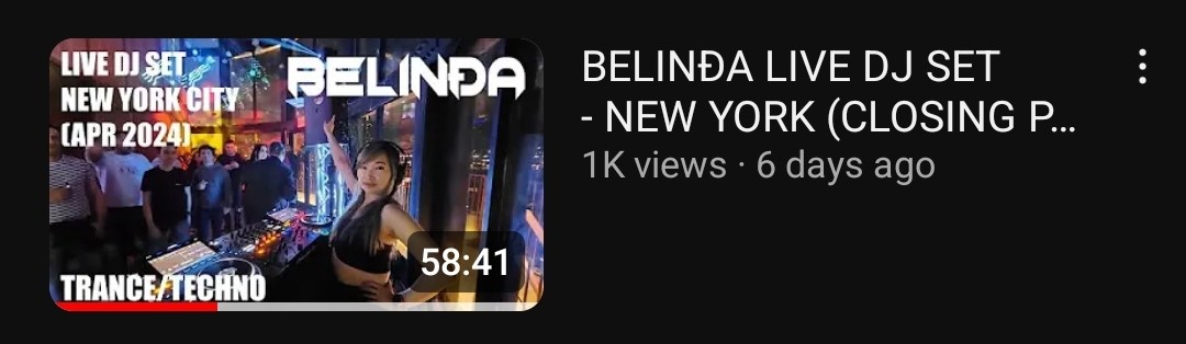 Thanks for the 1k views of my video set in less than a week of posting 🫶🏻

Watch here 👇🏻👇🏻
 youtube.com/watch?v=GVBTZQ…

#trance #techno #trancelife #djset #newyork #femaleartist #femaledj #trancefamily #youtube