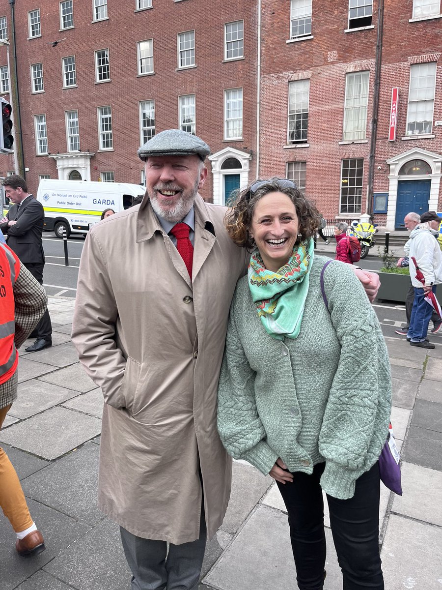 Celebrating #MayDay with @DCTU_tweets & @UniteunionROI and my Da (the one and only Mick O’Reilly) We were in good company wjth @LNBDublin & @DarraghReidSF #JoinAUnion