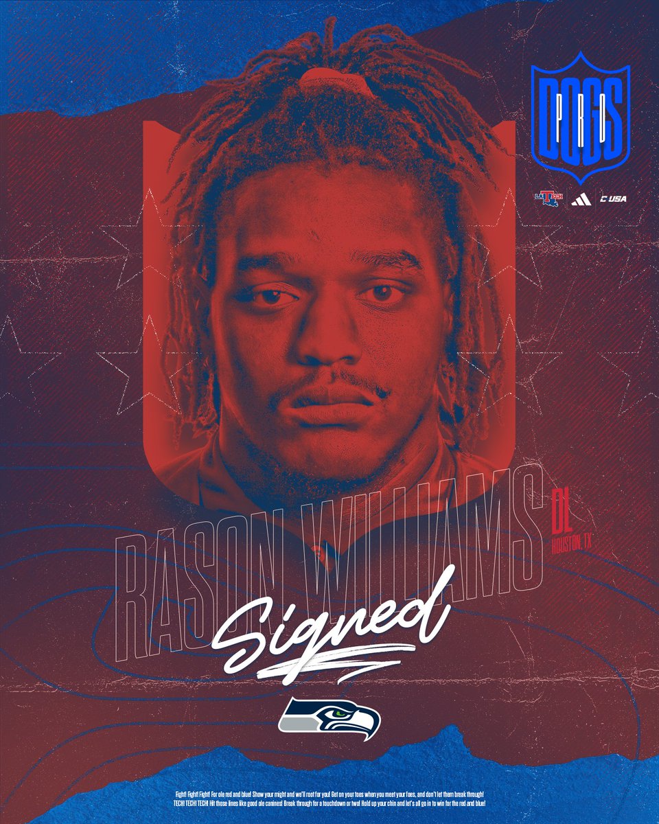 Williams Signs Free-Agent Contract with Seattle Seahawks @R_dubb90 ↗️ @Seahawks 🗞️ bit.ly/3Qro530