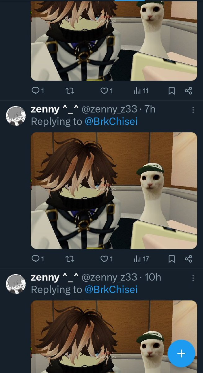 Every like this gets I shoot zenny