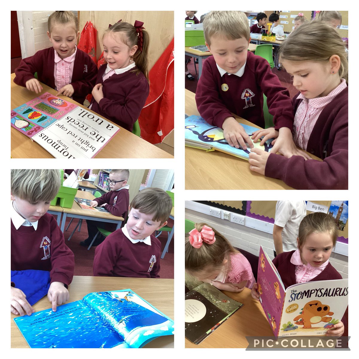 For this week’s DEAR time, we dropped everything and chose a book from our library to either read alone or share with a friend! We love reading in year 1 and especially enjoy exploring our library filled with books from a huge variety of genres! 📚@OpenUni_RfP #RPReading