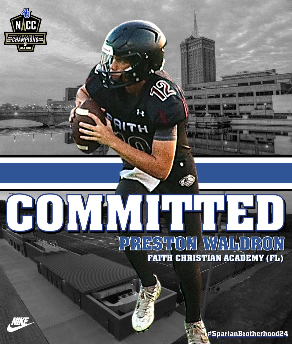 Spartan Fans, we are excited to welcome @PrestonW2024 from Faith Christian Academy to the Aurora Football Family. #WeAreOneAU #SpartanBrotherhood24