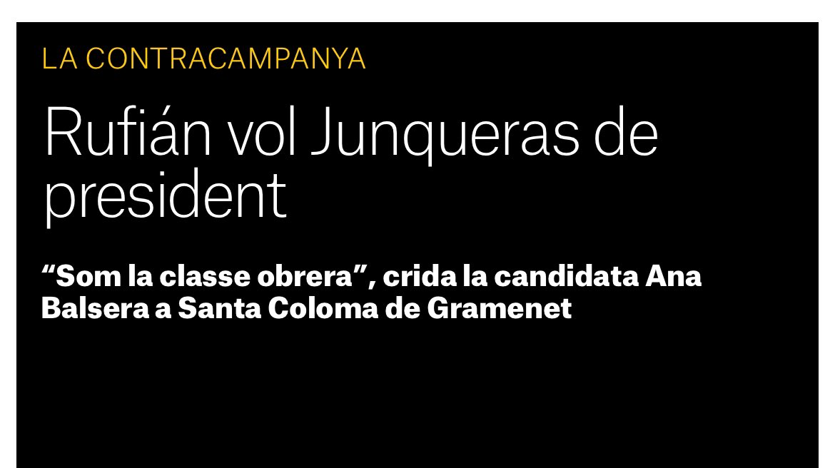 No hi ha més preguntes. Aragonès, no et volen ni els teus. 🫣