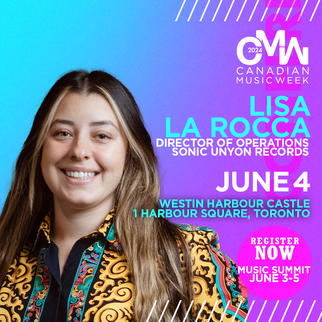 departurefest's tweet image. We are thrilled to announce speakers for the 2024 Canadian Music Week Conference!      

Lisa La Rocca - Director of Operations, Sonic Unyon Records

Purchase your CMW pass now to not miss out on this years conference! bit.ly/4cZwpAE 🎟 #CMW2024 #musicindustry