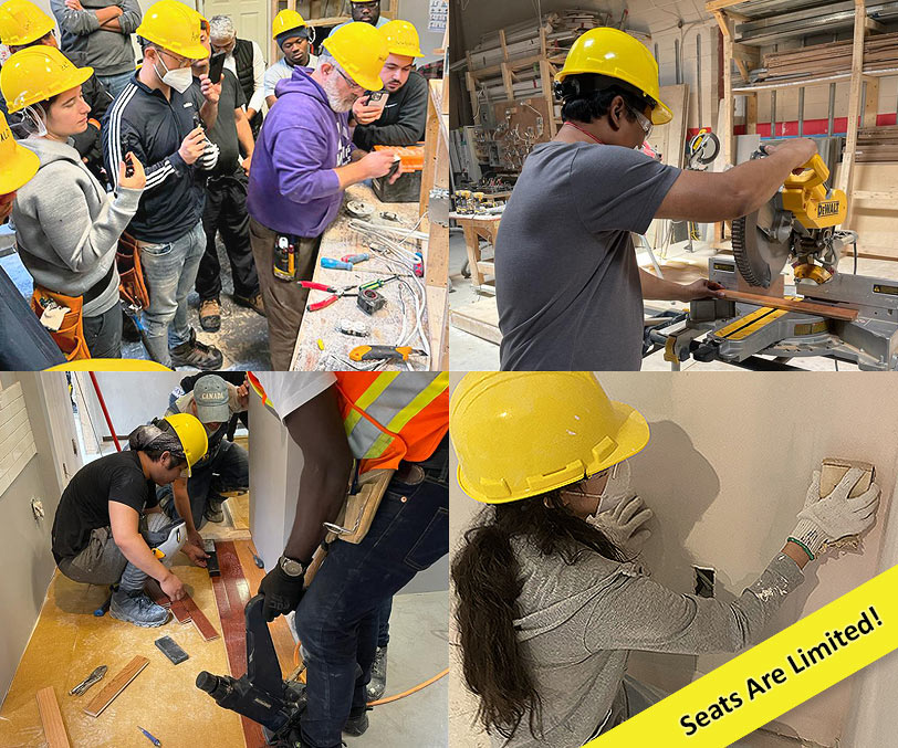 Looking for a Career in Construction and Renovation? Join our Construction & Home Renovations Program Today! Classes Starting June 24 2024.

Call Now 📱 +1-416-630-5559

#construction #renovation #academy #school #course #class #college #skilledtrades #diy