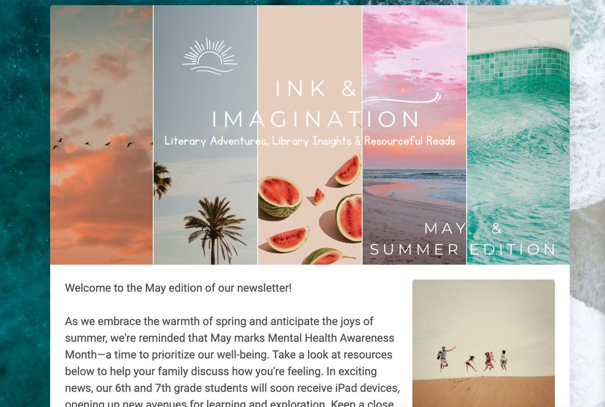 📣 Hot off the press! Our May newsletter is here, packed with exciting updates, including tech tips, book recommendations, Mental Health Month info, and fun summer activities for the whole family. secure.smore.com/n/deu5c   #MayNewsletter #LibraryLife #d73inspires