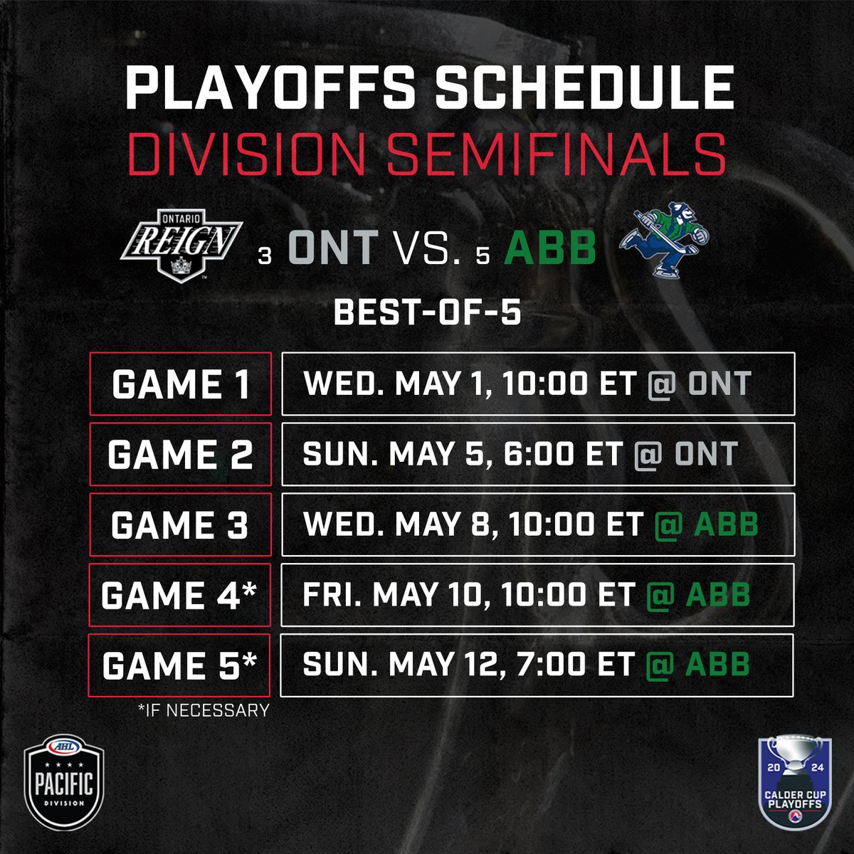 Division Semifinals slates pt. 2

#CalderCup🏆