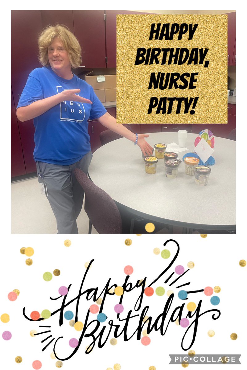 Happy Birthday to Nurse Patty!! #TMGenius