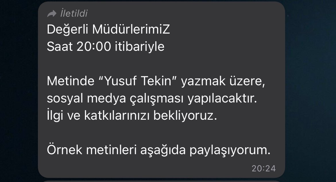 Yusuf abi 1 Mayıs İşçi Bayramı'nda öğretmenleri ve idarecileri troll olmaya çağırmadık da demezsin
 😂😂😂
#HaykırıyoruzTekinistifa