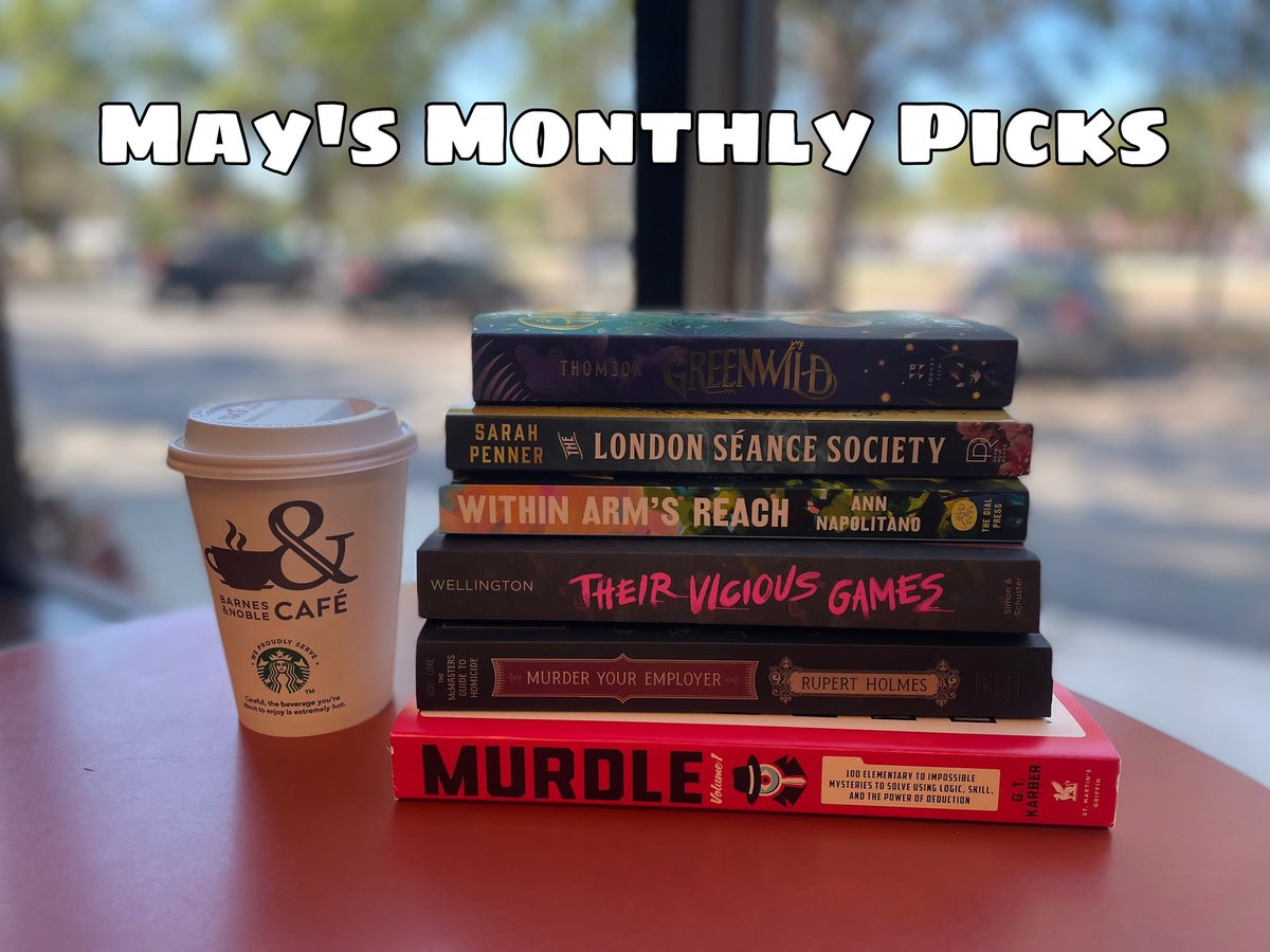 Hey y’all! We’re thrilled to announce May’s monthly picks! The May Is Slay. We have genres for everyone. Even the kids! Slay in may and get ur monthly pick today. ✨✨Don’t forget they are BOGO 50% off!

#barnesandnoble #bookstagram #monthlypicks #Tyrone